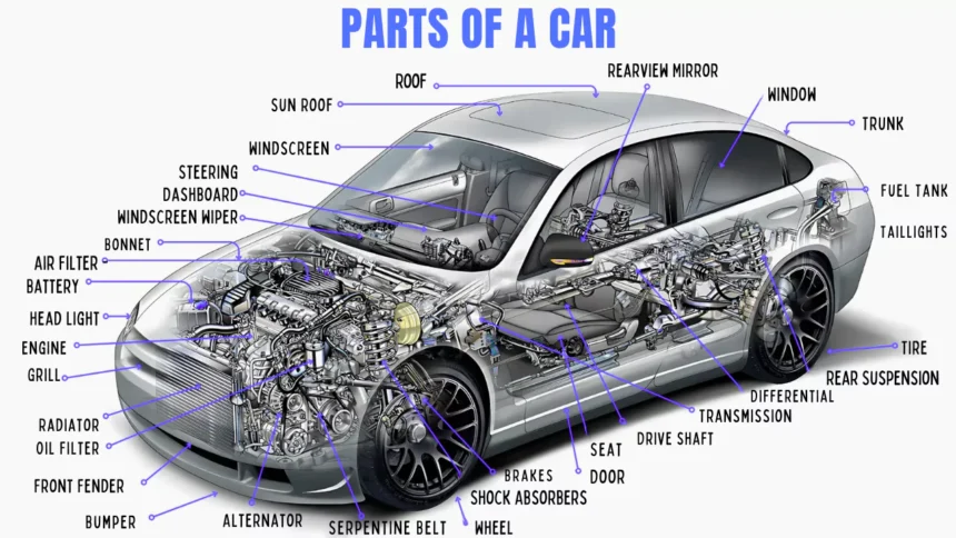 Automobile Parts in Your Vehicle