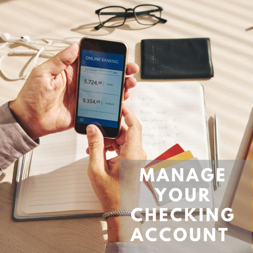 Manage Your Online Bank Account