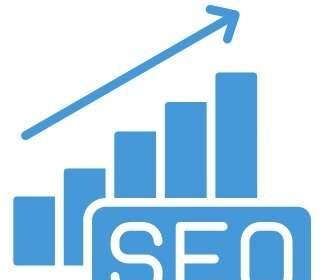 A magnifying glass focusing on keywords as a core part of a beginner SEO strategy to improve website SEO