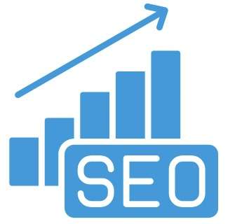 A magnifying glass focusing on keywords as a core part of a beginner SEO strategy to improve website SEO