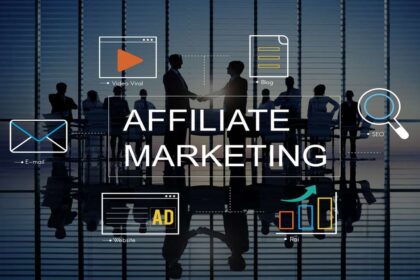 A Venn diagram showing the intersection of Passion, Profitability, and a Solvable Problem for choosing the right affiliate marketing niche.