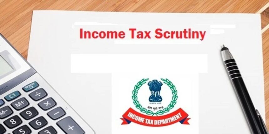 A flowchart explaining the process of Income Tax Scrutiny under the 2025 CBDT guidelines