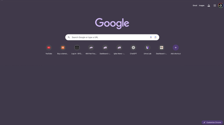A stylized magnifying glass hovering over a computer screen showing the Google search bar. The image represents mastering Google search like a pro