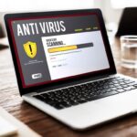 A graphic illustrating how modern antivirus software provides computer protection against a wide range of malware threats, not just viruses