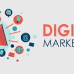 A comprehensive digital marketing analytics dashboard displaying key metrics like website traffic, conversion rates, and user engagement, illustrating the core concepts of data-driven marketing.