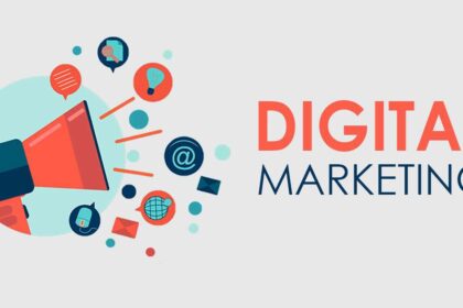 A comprehensive digital marketing analytics dashboard displaying key metrics like website traffic, conversion rates, and user engagement, illustrating the core concepts of data-driven marketing.