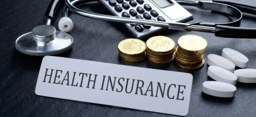 A person reviewing their health insurance policy with a magnifying glass, illustrating the importance of understanding premiums and costs