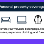 A living room filled with personal belongings, illustrating the concept of contents insurance