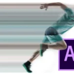 A sleek computer monitor displaying the Adobe After Effects interface, illustrating how to make Adobe After Effects run faster for a smooth motion graphics workflow