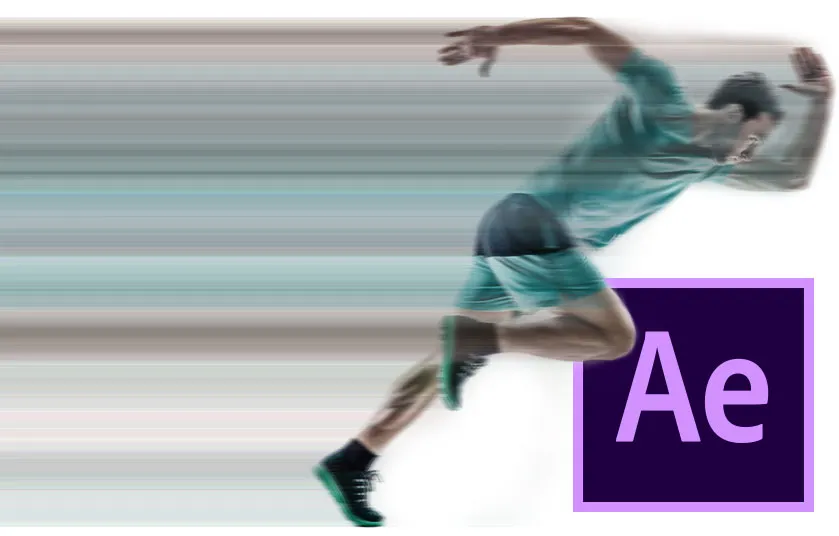 A sleek computer monitor displaying the Adobe After Effects interface, illustrating how to make Adobe After Effects run faster for a smooth motion graphics workflow