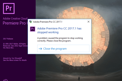 Adobe Premiere Pro crash
